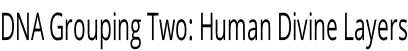 DNA Grouping Two: Human Divine Layers