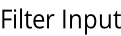 Filter Input